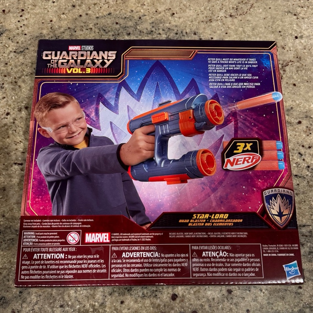 Nerf Guardians of the Galaxy Blaster - Brand new nerf gun - Picture 2 of 2